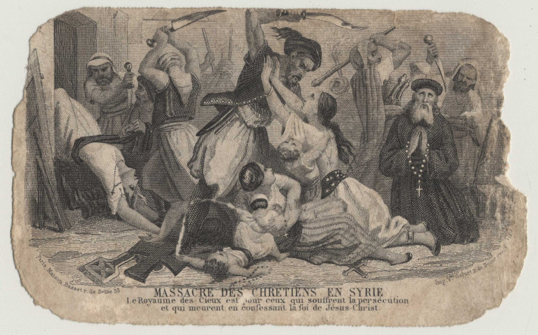 Le royaume des Cieux est pour ceux qui souffrent la persécution et qui meurent en confessant la foi de Jésus Christ. Massacre des Chrétiens en Syrie. Massacre des Chrétiens en Syrie