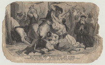 Le royaume des Cieux est pour ceux qui souffrent la persécution et qui meurent en confessant la foi de Jésus Christ. Massacre des Chrétiens en Syrie. Massacre des Chrétiens en Syrie