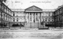 Amiens. Le Palais de Justice, Façade principale