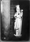 Musée de Picardie à Amiens : statue de la Vierge dorée