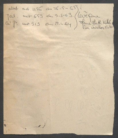 Table des successions et absences du bureau de Montdidier