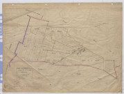 Plan du cadastre rénové - Croix-Moligneaux : section D2
