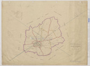 Plan du cadastre rénové - Warloy-Baillon : tableau d'assemblage (TA)