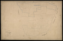 Plan du cadastre napoléonien - Bermesnil (Bernapré) : section unique