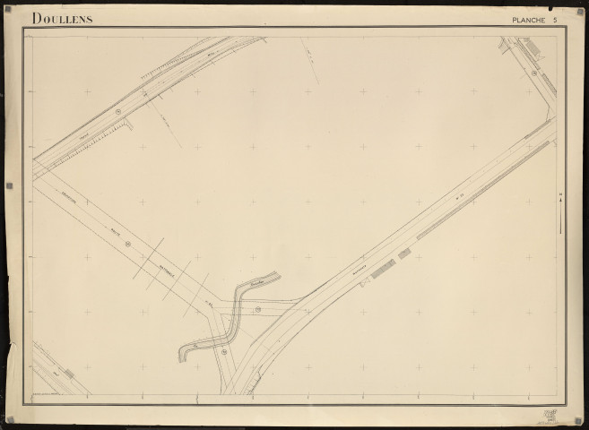 Plan du cadastre rénové - Doullens : section P5