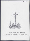 Saint-Michel-sur-Ternoise (Pas-de-Calais) : calvaire du cimetière - (Reproduction interdite sans autorisation - © Claude Piette)