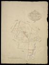 Plan du cadastre napoléonien - Tilloy-Les-Conty (Tilloy) : tableau d'assemblage