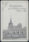 Vieulaines près de Fontaine-sur-Somme : l'église en 1979 - (Reproduction interdite sans autorisation - © Claude Piette)