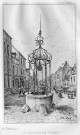 Puits de la grande rue de Beauvais en face la rue des Wattelets 1848