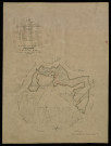 Plan du cadastre napoléonien - Becquigny : tableau d'assemblage