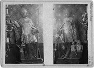 Statues de saint Nicolas et de saint Eloi