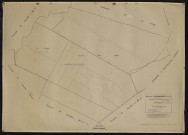 Plan du cadastre rénové - Sailly-Flibeaucourt : section D