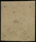 Plan du cadastre napoléonien - Andechy : tableau d'assemblage