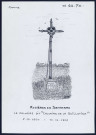 Rosières-en-Santerre : calvaire de « la guillotine » - (Reproduction interdite sans autorisation - © Claude Piette)