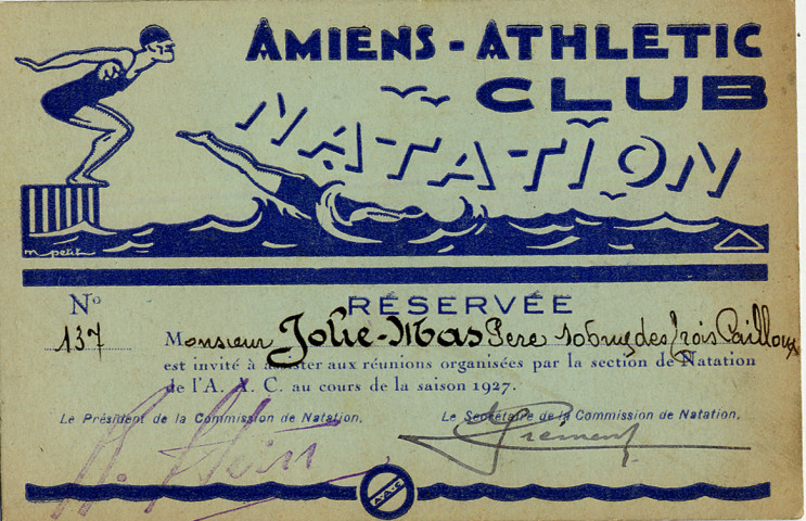 Amiens Athletic Club Natation
