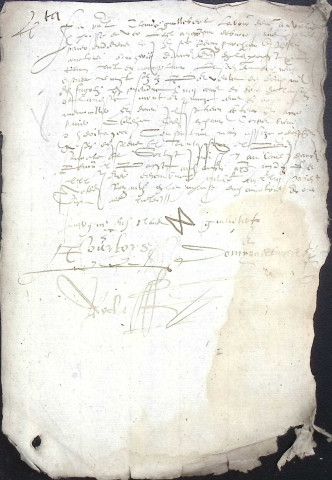 Etude de Me Martin Miraulmont à Amiens (étude n°21). Minutes de l'année 1583
