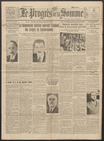 Le Progrès de la Somme, numéro 20728, 11 juin 1936