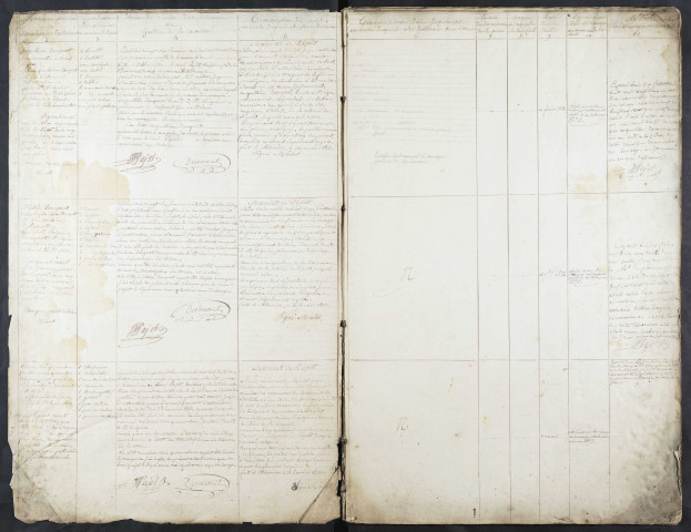 Maison d'arrêt d'Abbeville. Prévenus, condamnés et détenus. Registre d'écrou : numéros 1 à 138. 26 janvier 1832 - 24 août 1832