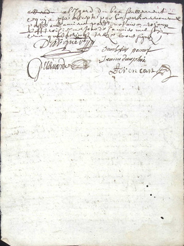 Etude de Me Pierre Trencart à Amiens (étude n°7). Minutes de l'année 1693
