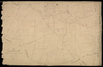 Plan du cadastre napoléonien - Doudelainville : Douze (Les) ; Fonds de Saint Maxent (Le), C