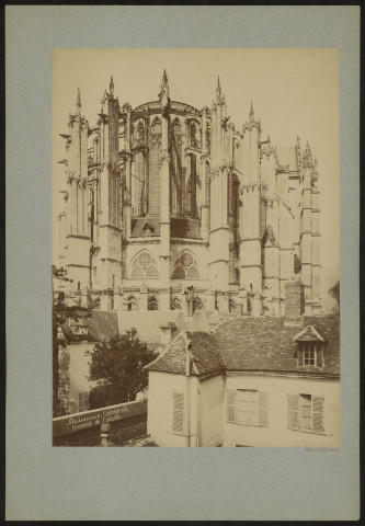 Beauvais. Vue d'ensemble de l'abside