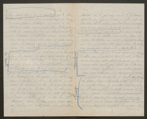 Témoignage de Bonnivard, François et correspondance avec Jacques Péricard
