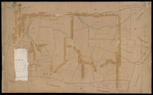 Plan du cadastre napoléonien - Bernatre : Bois (les), B