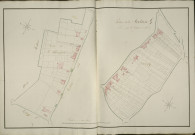 Plan du cadastre napoléonien - Saint-Riquier : G (2 parties développées)