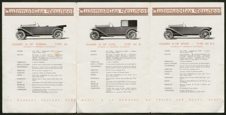 Publicités automobiles : Peugeot