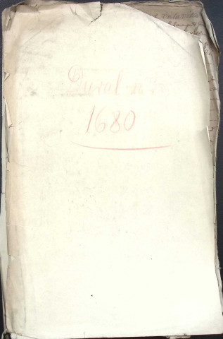 Etude de Me Jean Duval à Amiens (étude n°8). Minutes de l'année 1680