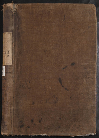 Maison d'arrêt d'Abbeville. Prévenus, condamnés et détenus. Registre d'écrou : numéros 1 à 845. 07 mai 1856 - 09 août 1858