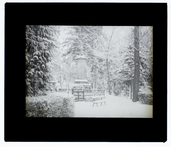 Effet de neige la Madeleine - février 1909