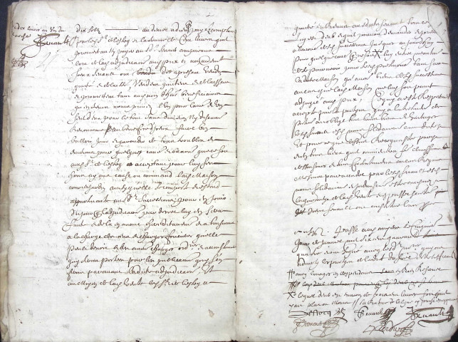 Etude de Me Antoine Perdu à Amiens (étude n°26). Minutes de l'année 1644