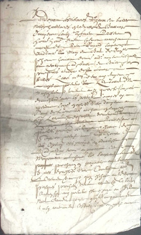 Etude de Me François De Saint-Fuscien à Amiens (étude n°18). Minutes de l'année 1651