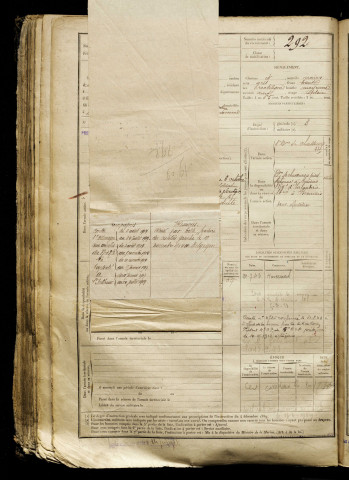 Maison, Eugène Edouard Georges, né le 16 août 1889 à Amiens (Somme), classe 1909, matricule n° 292, Bureau de recrutement d'Abbeville