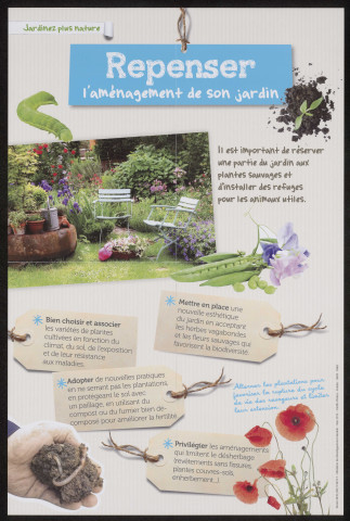 Jardinez plus nature. Repenser l'aménagement de son jardin