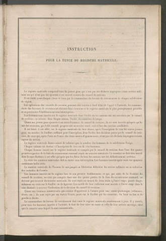 Péronne : feuillets matricules n° 990 à 1267 de la classe 1879