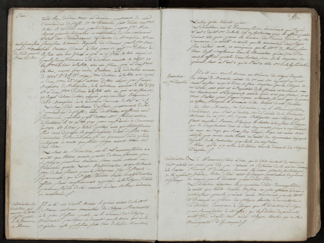 Délibérations du Directoire du district de Doullens : 28 juin 1793-14 avril 1794