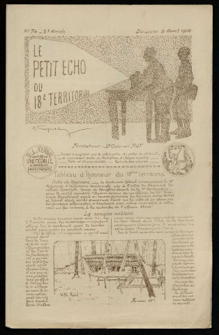 LE PETIT ECHO DU 18E TERRITORIAL N°74