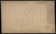 Plan du cadastre napoléonien - Beauchamps : Bois d'Embreville (le ) ; Mont de Fourques(Le), A2