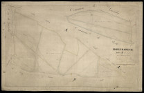 Plan du cadastre napoléonien - Mailly-Raineval : Arrière Cour (L'), A1