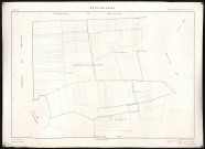 Plan du cadastre rénové - Beauquesne : section ZO