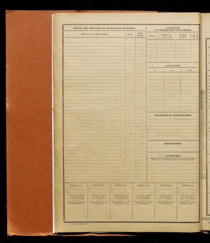 Dargaisse, Charles Auguste, né le 28 février 1897 à Lesboeufs (Somme), classe 1917, matricule n° 17, Bureau de recrutement d'Abbeville