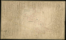 Plan du cadastre napoléonien - Aizecourt-le-Haut : Chef-lieu (Le), B2 (correspond à une partie développée de la section B1)