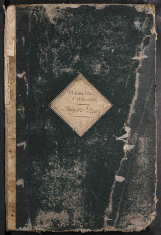 Maison d'arrêt d'Abbeville. Prévenus, condamnés et détenus. Registre d'écrou : numéros 1 à 861. 11 septembre 1839 - 17 décembre 1841
