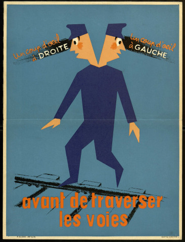 Un coup d'œil à droite, un coup d'œil à gauche, avant de traverser