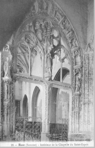 Intérieur de la chapelle du Saint-Esprit