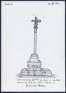 Contoire-Hamel : croix de grès - (Reproduction interdite sans autorisation - © Claude Piette)
