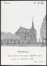 Domqueur : église Saint-Saturnin - (Reproduction interdite sans autorisation - © Claude Piette)