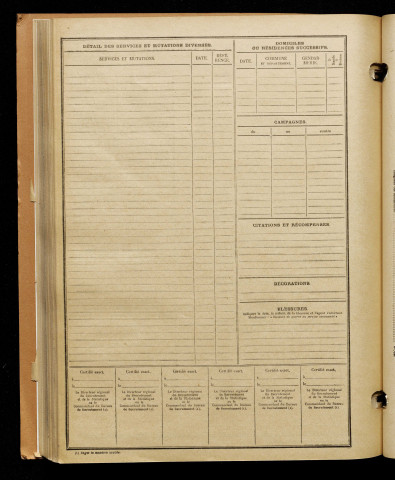 Carpentier, Arthur Théodore, né le 11 mars 1893 à Beauvais (Oise), classe 1913, matricule n° 682, Bureau de recrutement d'Amiens
